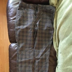 American Eagle Plaid Jeggings